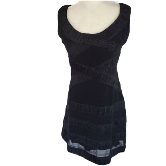 Yoana Baraschi black silk mesh dress 4 - Picture 2 of 13